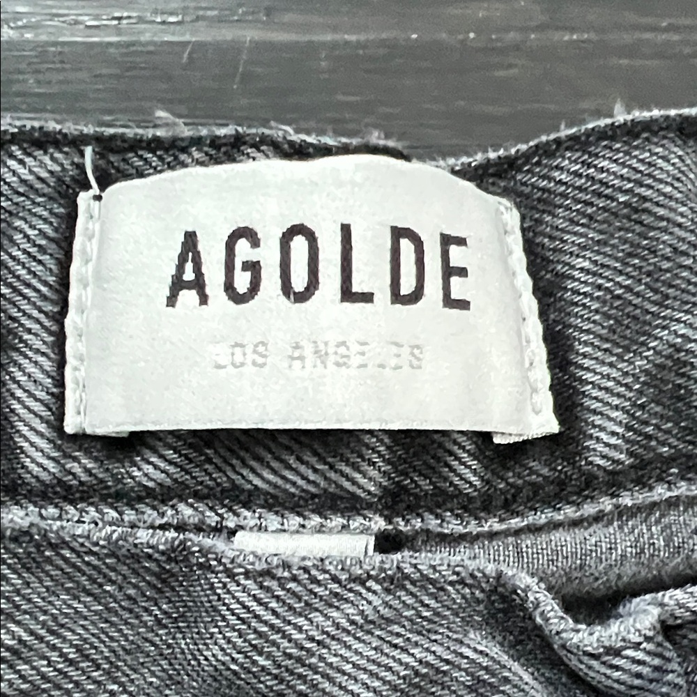 Agolde Charcoal Denim Jeans